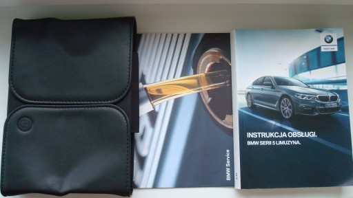 BMW 5 G30 2016-2020 Polska instrukcja obsługi 2018r +ETUI BMW oryginał OEM