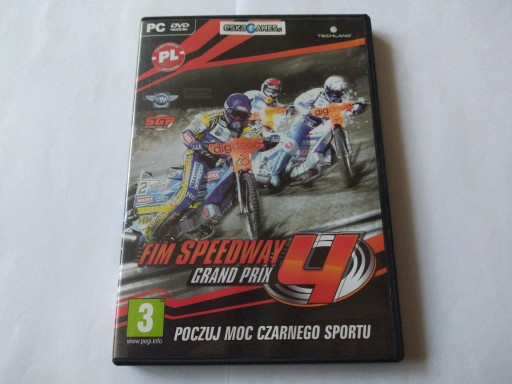 FIM Speedway Grand Prix 4 Polska Wersja PL PC DVD