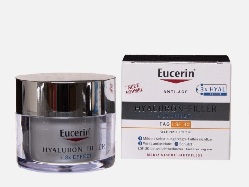 Krem przeciwstarzeniowy do twarzy Eucerin hyaluron-filler day SPF30 dzień