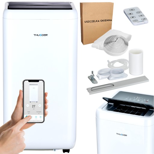 klimatyzator THUNDER 4w1 wifi przenośny 3,52kw APP