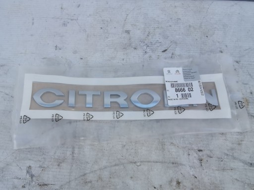 Znaczek Logo Emblemat Napis Citroen