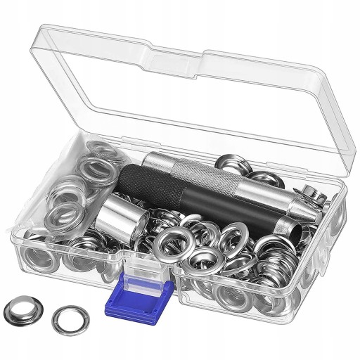ZESTAW OCZKA DZIURKACZ NAPY PLANDEKI 12mm 100Szt