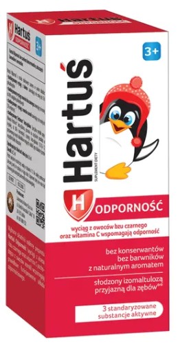 HARTUŚ wspomagający odporność u dzieci 120 ml