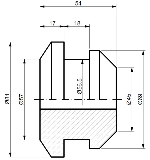 poduszka do silnika Deutz BF4M1012 BF4M1013 TCD
