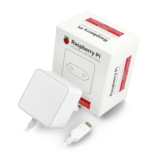 Zasilacz microUSB 5,1V / 2,5A do Raspberry Pi