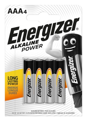 4x BATERIA ENERGIZER LR03 R03 AAA 1.5V ALKALICZNA