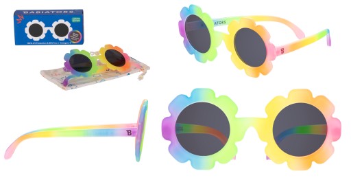 BABIATORS O-FWR004-S Okulary przeciwsłoneczne dla dzieci 0-2 UVA UVB + ETUI