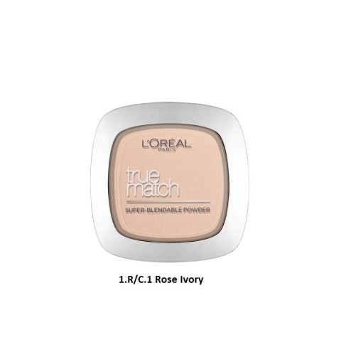 Loreal Puder do twarzy True Match C1 Rose Ivory