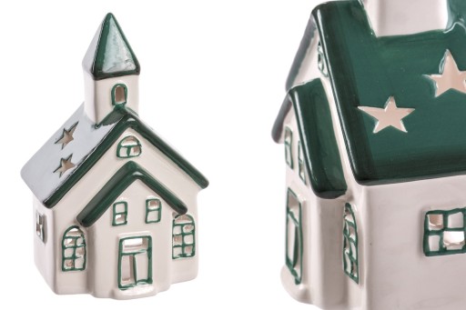Domek ceramiczny na podgrzewacze