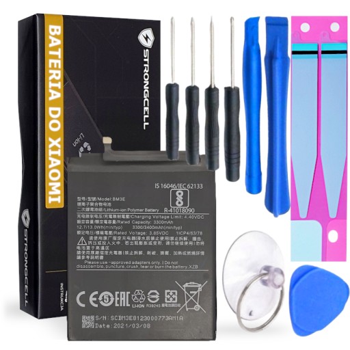 Bateria BM3E do Xiaomi Mi 8 3400mAh