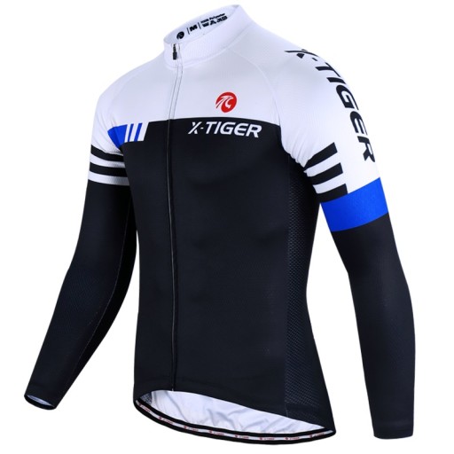 Bluza Kolarska Męska Z Ociepleniem Termoaktywna Wygodna Stylowa X-Tiger M