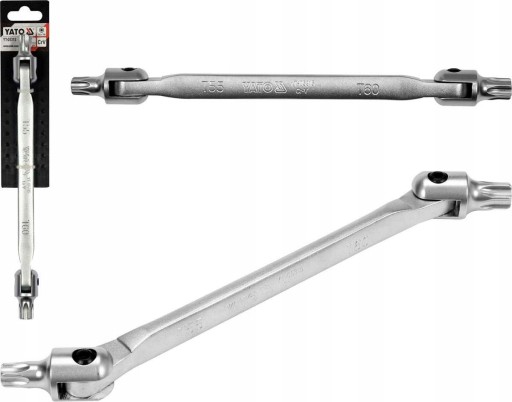 YATO KLUCZ TORX PRZEGUBOWY zakres 220° T55 x T60