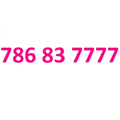 786 83 7777 starter orange złoty numer gsm prepaid