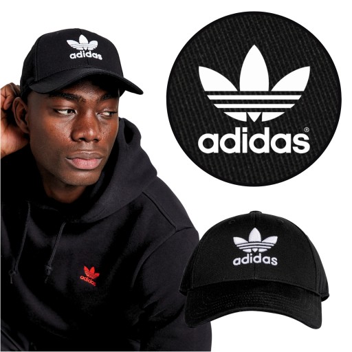 CZAPKA Z DASZKIEM BEJSBOLÓWKA ADIDAS TREFOIL