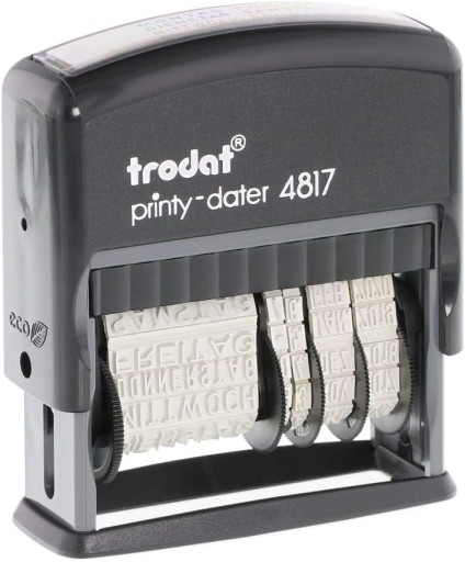 PIECZĄTKA Z DATĄ TRODAT PRINTY - DATER 4817