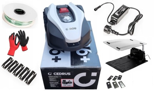 CEDRUS KOSIARKA AUTOMATYCZNY ROBOT KOSZĄCY C-MOW M6+ 600m2 + DASZEK GRATIS