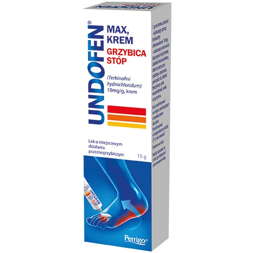 Undofen Max, krem przeciwgrzybiczy 15g