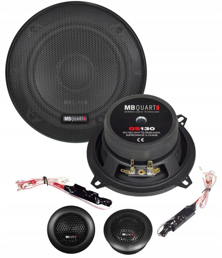 MB Quart QS130 głośniki 130 mm moc 80W RMS SYSTEM