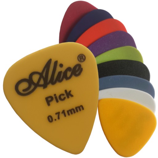 AP-F nylon matt Kostka gitarowa 0.71 mm Light matowa kolory Alice