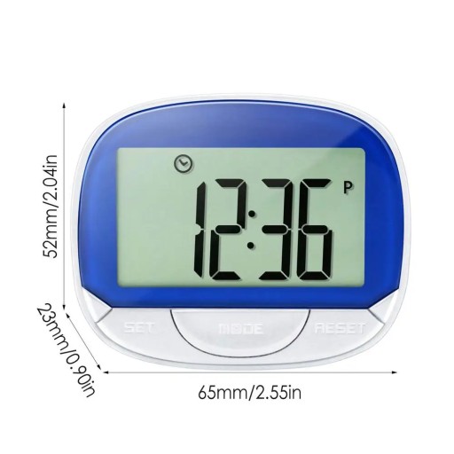 Digital Pedometer Step Counter Digital Pedometer for Walking 55mm Large Scr