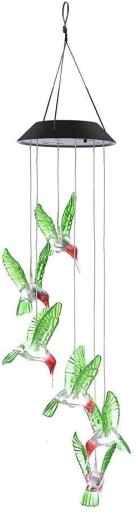 LAMPKI SOLARNE LED - KOLIBERKI PTASZKI