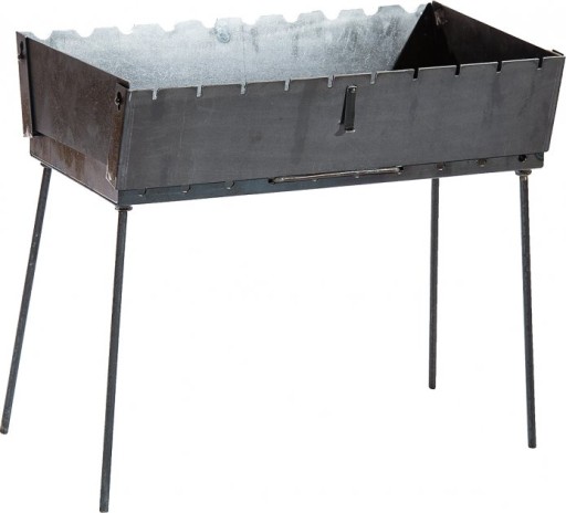 MANGAL 10 GRILL WALIZKA WĘGLOWY GRUBY METAL 2 MM