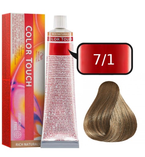 WELLA COLOR TOUCH FARBA 60ml 7/1