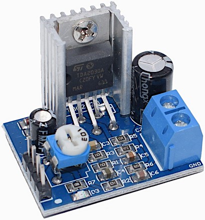 Moduł wzmacniacza audio TDA2030A 18W mono 6V-16V