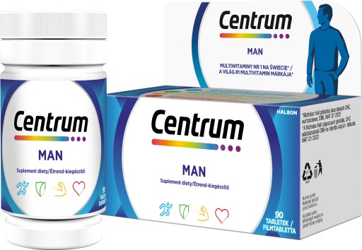 Centrum Suplement Diety dla Mężczyzn 90 Tabletek