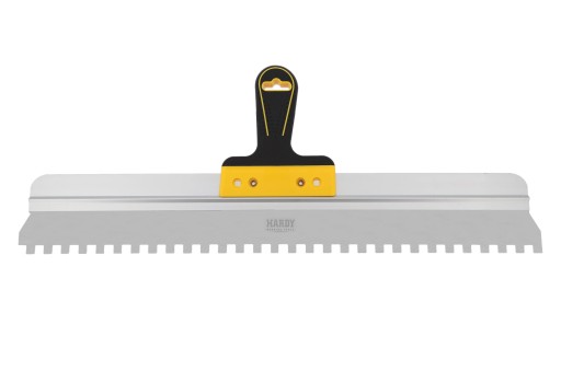 Szpachla powierzchniowa 60cm Hardy seria 65 zębata 10x10 aluminiowa rączka