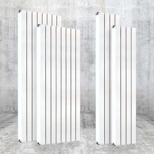 Grzejnik aluminiowy Cubo 1600x640 wysoki pionowy