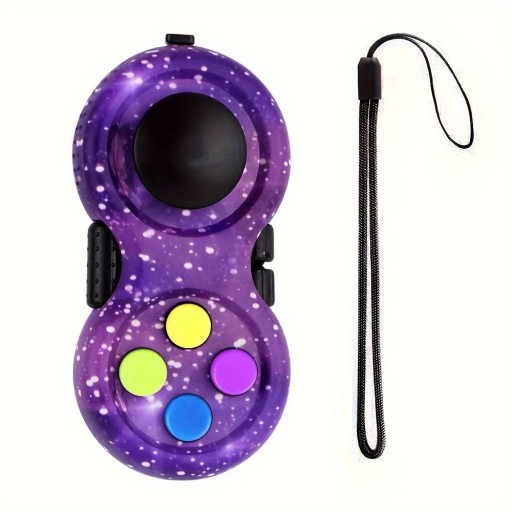Fidget Pad Retro Classic Fidget Controller Handheld Fidget Game Controller