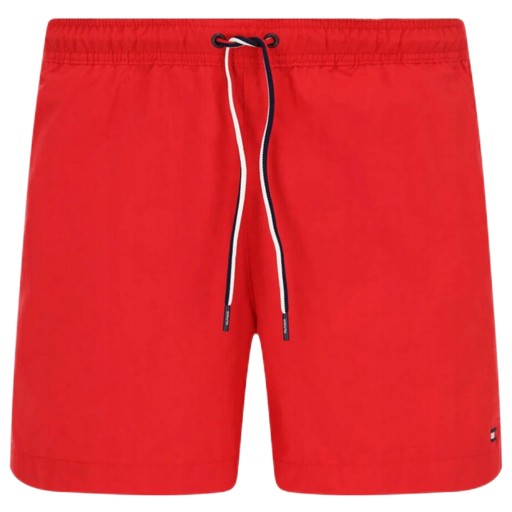 kapielowki meskie tommy hilfiger czerwone szorty kapielowe na basen r.M