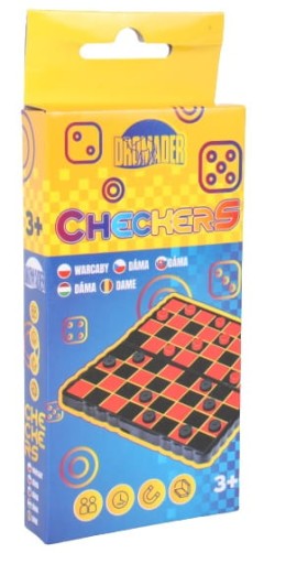 Warcaby magnetyczne Dromader Checkers