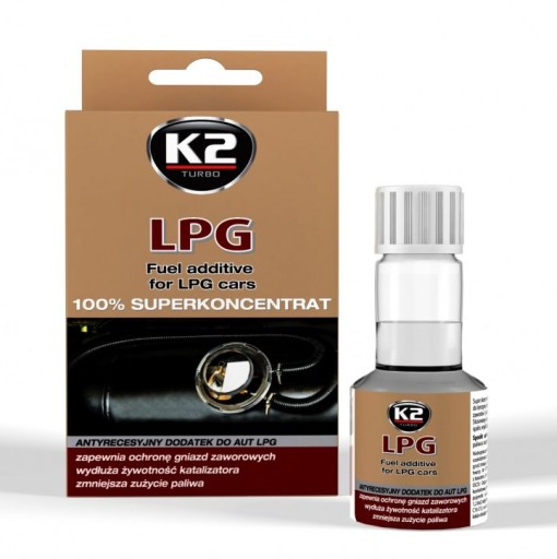 K2 LPG Antyrecesyjny dodatek do aut LPG 50ML