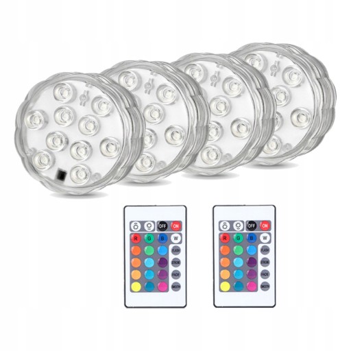 4X LAMPKI DO BASENU LED ŚWIATEŁKA DO BASENU SPA