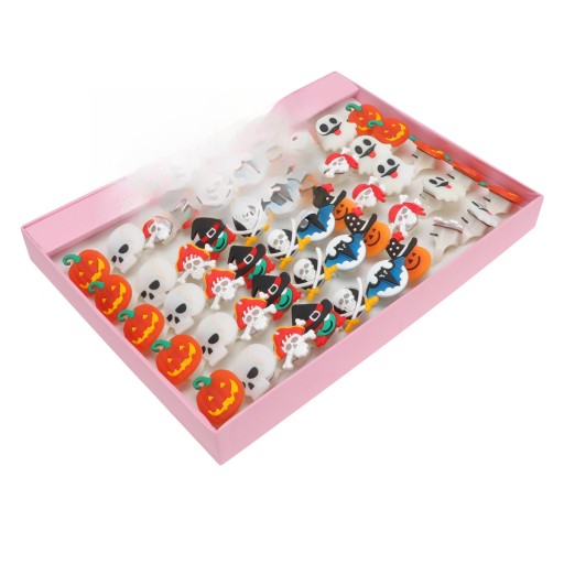 HALLOWEEN FLASHING RINGS PARTY FESTIWAL DUCHA