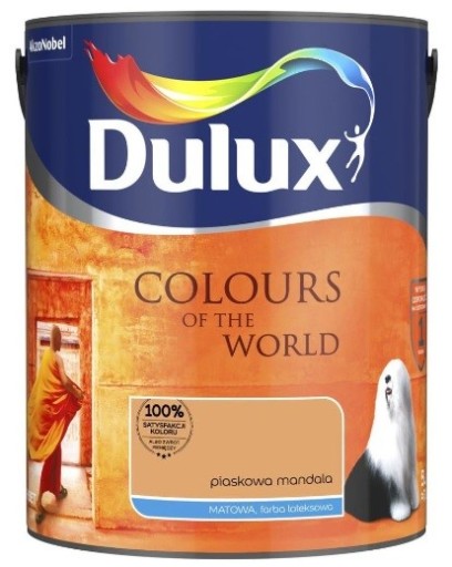 DULUX KOLORY ŚWIATA PIASKOWA MANDELA 2.5L