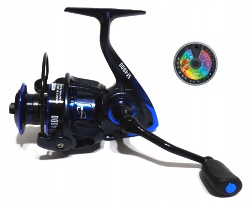 KOŁOWROTEK FL SF 4000 FEEDER 10 BALL METAL SZPULA przedni hamulec + OŁÓW