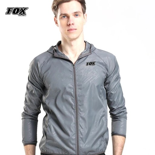 FOX Cycling Team Men Waterproof Jacket Windproof