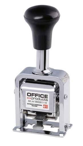 Numerator automatyczny Office Products 5-6 cyfr 4 mm, 5 mm, > 5 mm