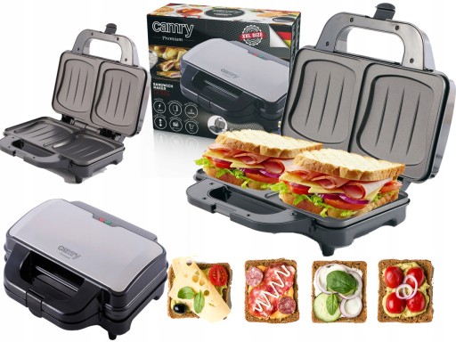 OPIEKACZ Camry CR-3054 TOSTER na sandwich 1299 W