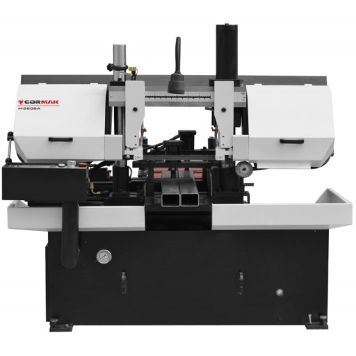 AUTOMATYCZNA PRZEMYSŁOWA PRZECINARKA TAŚMOWA PIŁA DO METALU CORMAK H-260SA