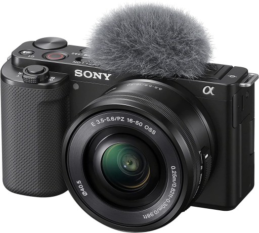 SONY ALPHA ZV-E10 + 16-50mm APARAT FOTOGRAFICZNY + OBIEKTYW NOWY