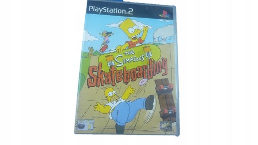 THE SIMPSONS SKATEBOARDING płyta bdb komplet PS2