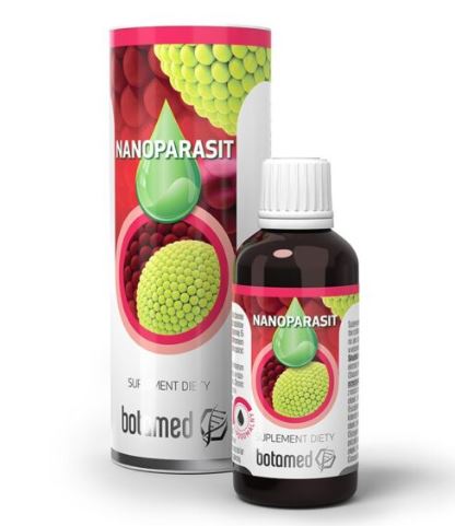 NANOPARASIT 50 ml krople Liposomalna Formuła Ziołowa firmy B&M Botamed