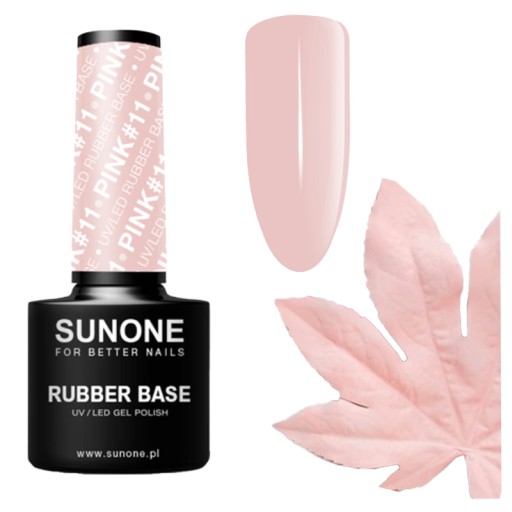 SUNONE RUBBER BASE baza kauczukowa Pink #11 5g