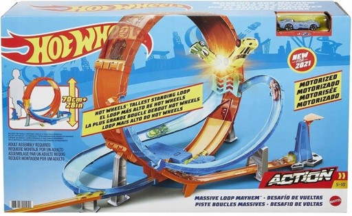 HOT WHEELS TOR KASKADERSKA GIGAPĘTLA GTV14