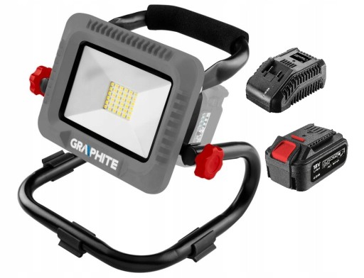 GRAPHITE Lampa akumulatorowa LED Energy+ 18V 4AH