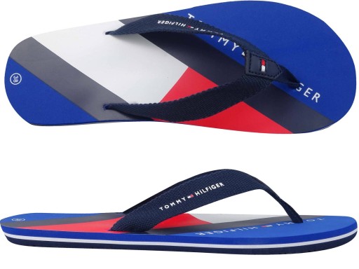 TOMMY HILFIGER FLIP FLOP JAPONKI KLAPKI PLAŻA